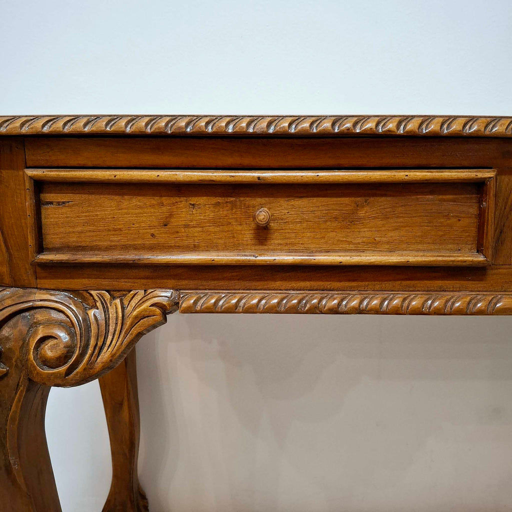 Scrittoio Vintage Scrivania Etnica Stile Barocco - ETNICBAY