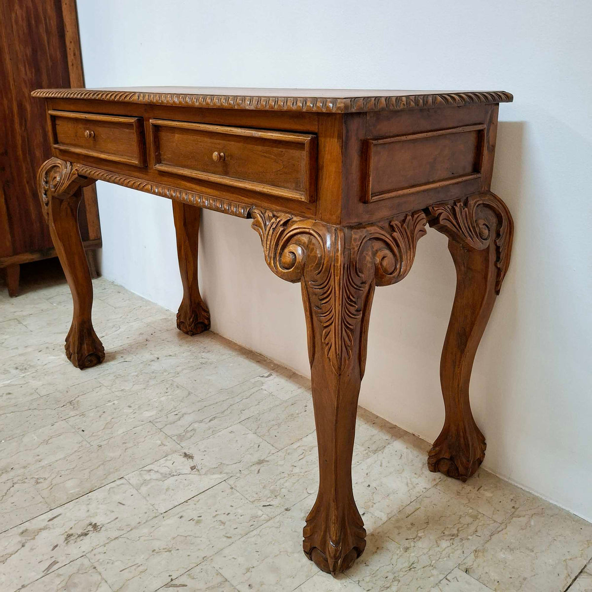 Scrittoio Vintage Scrivania Etnica Stile Barocco - ETNICBAY