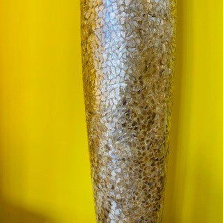 Lampada etnica piantana in madre perla d'orata - ETNICBAY