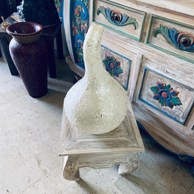 Abat-jour de table en nacre de style oriental