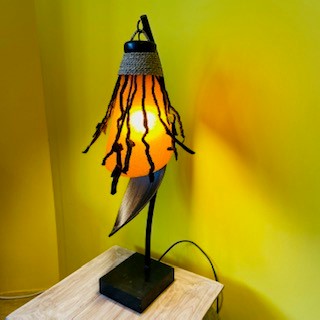 Abatjour etnica lampada da tavolo o studio - ETNICBAY