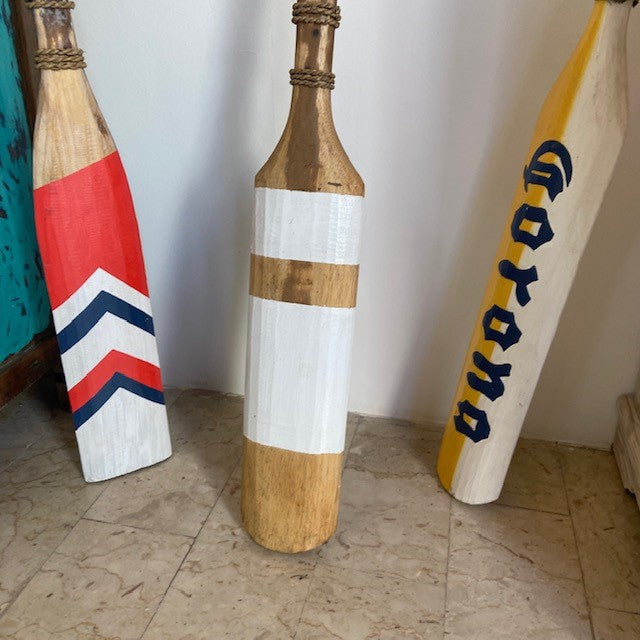 Corona pagaia in legno remo decorativo etnico - ETNICBAY