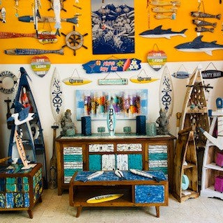 Tavola surf tribale deco arredamento etnico - ETNICBAY