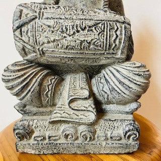 Statue orientale sculpture en pierre mobilier ethnique