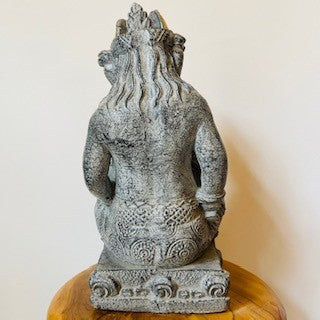 Statue orientale sculpture en pierre mobilier ethnique