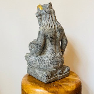 Statue orientale sculpture en pierre mobilier ethnique