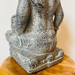 Statue orientale sculpture en pierre mobilier ethnique