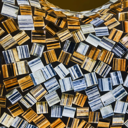 Abatjour Mosaico Vetro Lampada Etnica Art Deco