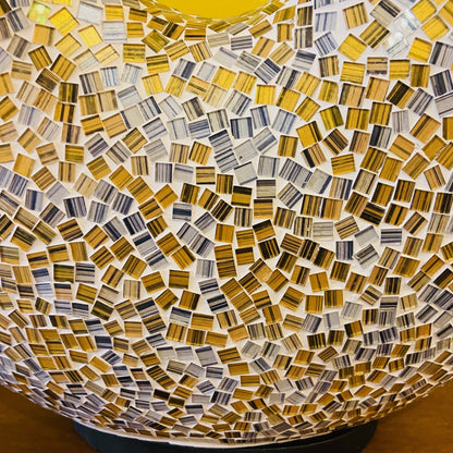 Abatjour Mosaico Vetro Lampada Etnica Art Deco
