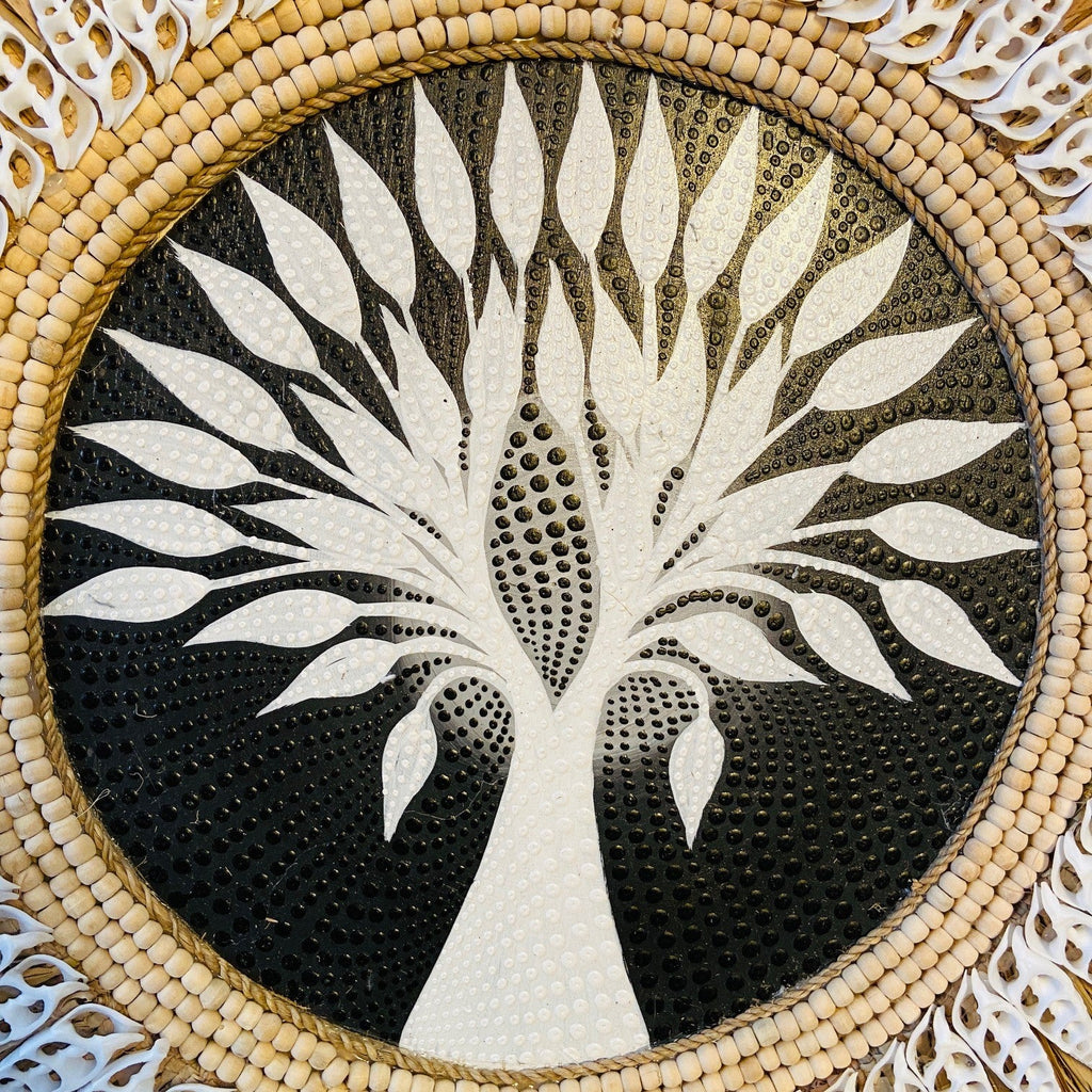 Albero Della Vita Mandala Etnico con Conchiglie - ETNICBAY