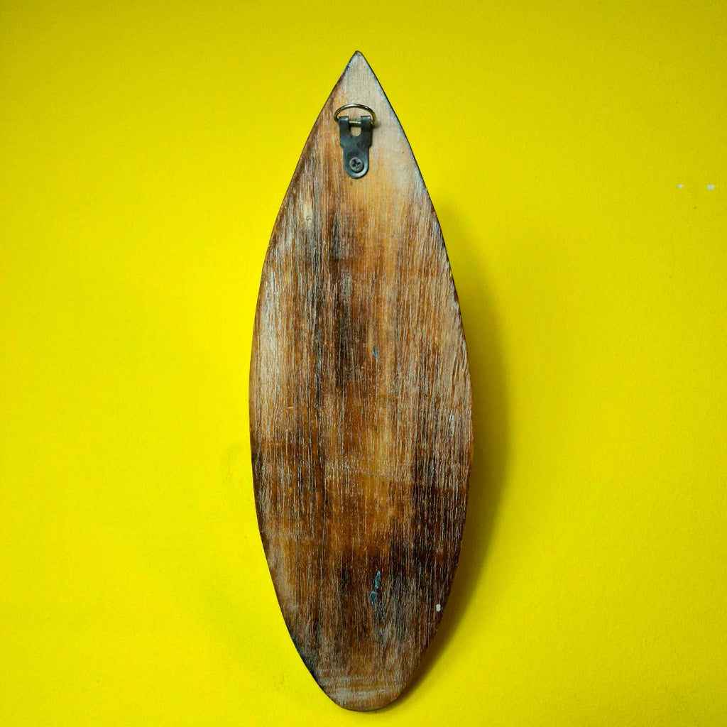 Attaccapanni surf in legno arredamento etnico