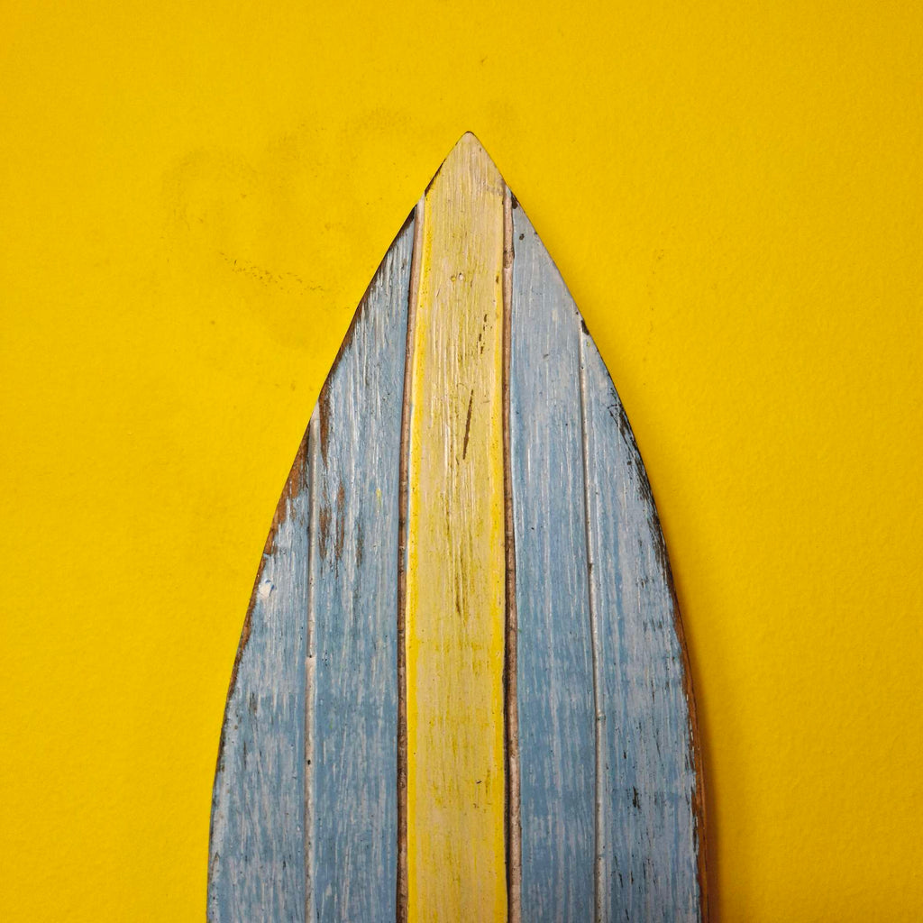 Attaccapanni surf in legno arredamento etnico