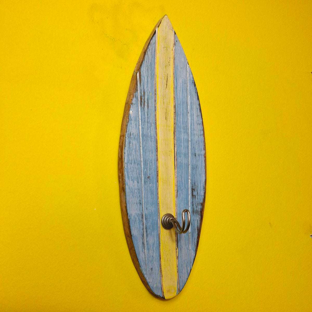 Attaccapanni surf in legno arredamento etnico