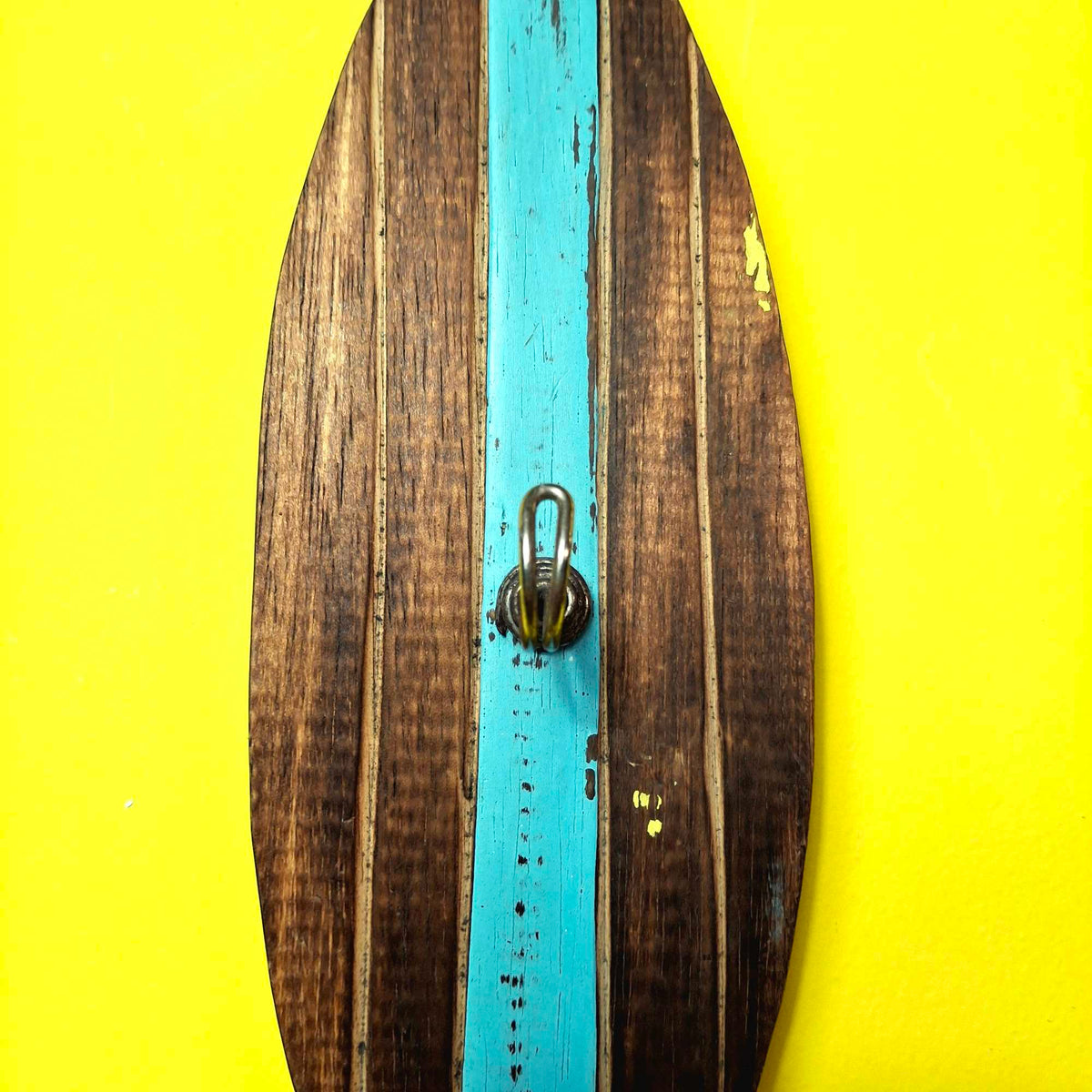Appendiabiti attaccapanni in legno tavola surf
