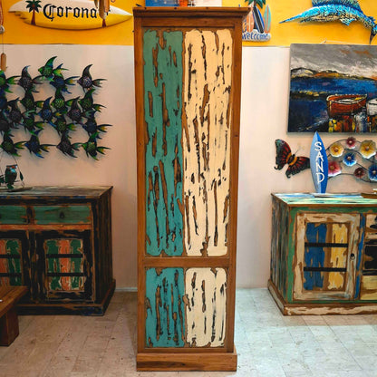 Armadio etnico legno teak guardaroba