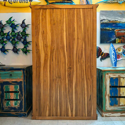 Armadio etnico legno teak guardaroba