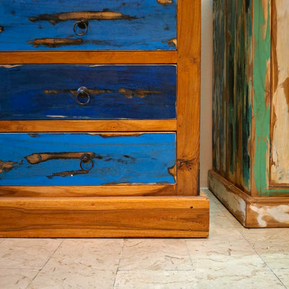 Armadio etnico legno teak guardaroba