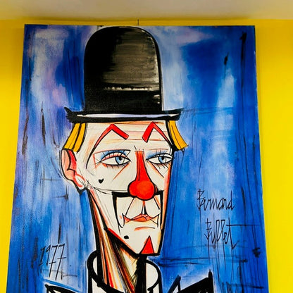 Bernard buffet quadro pagliaccio e Impressionismo