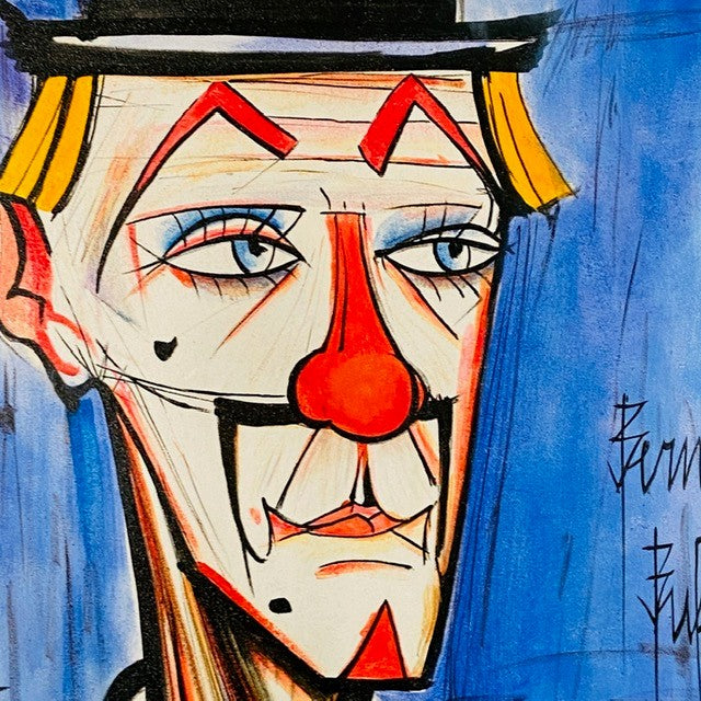 Quadro Pagliaccio Bernard Buffet Impressionismo - ETNICBAY