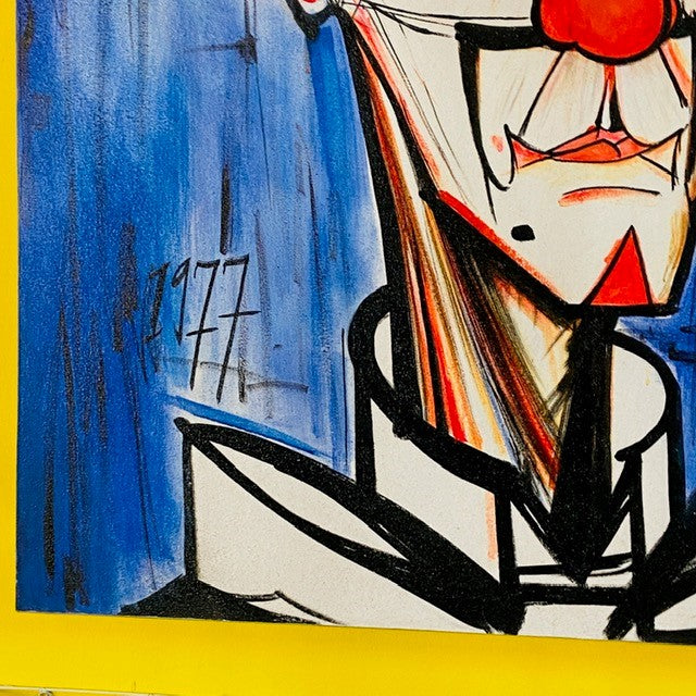 Quadro Pagliaccio Bernard Buffet Impressionismo - ETNICBAY