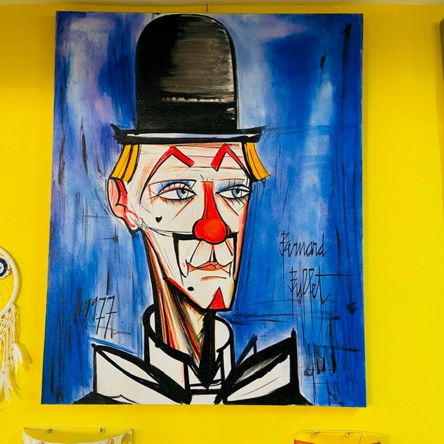 Bernard buffet quadro pagliaccio e Impressionismo