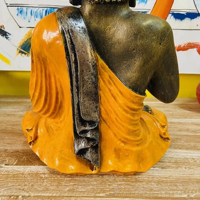Statua Buddha in Meditazione Yoga Relax Orientale