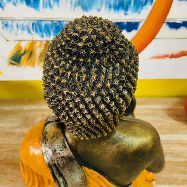Statua Buddha in Meditazione Yoga Relax Orientale