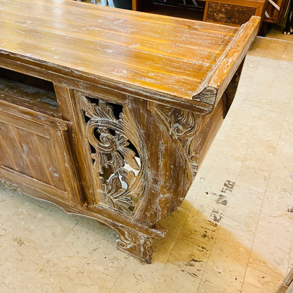 Meuble TV Buffet Meubles Ethnique Teck Shabby Vintage