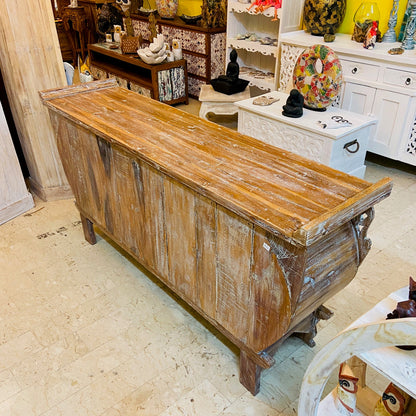 Meuble TV Buffet Meubles Ethnique Teck Shabby Vintage