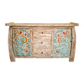 Buffet etnico madia pagoda in legno teak shabby