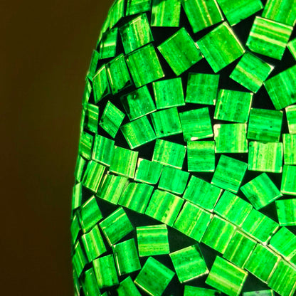Busto di venere lampada tavolo abatjour in vetro verde - ETNICBAY