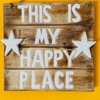 Tavola Deco My Happy Place Stelle Rilievo - ETNICBAY