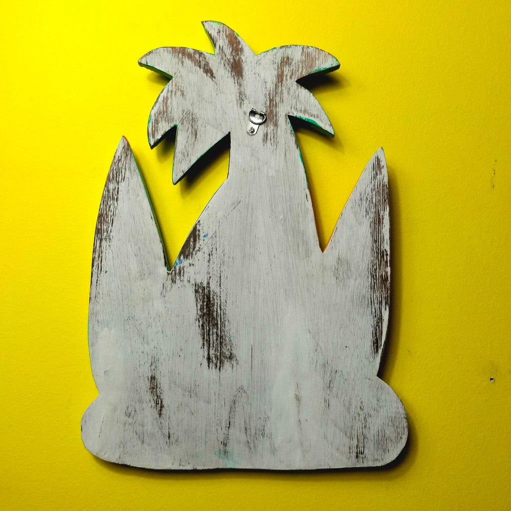 Benvenuti Cartello Welcome legno stile surfista