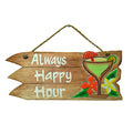 Happy Hour freccia per bar cartello in legno