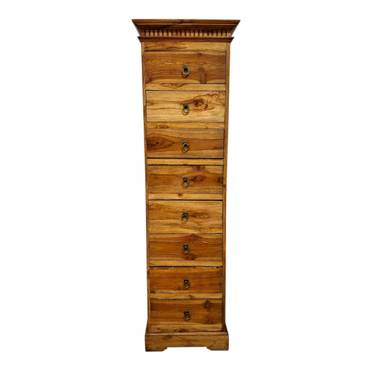 Cassettiera etnica 8 cassetti in legno teak