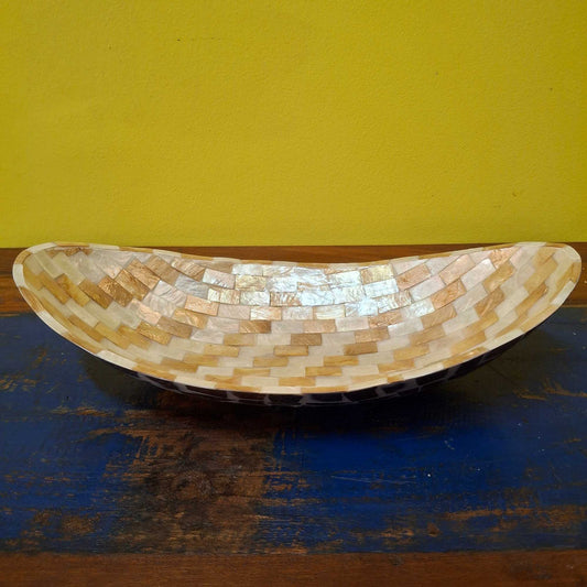 Centre de table en mosaïque de nacre