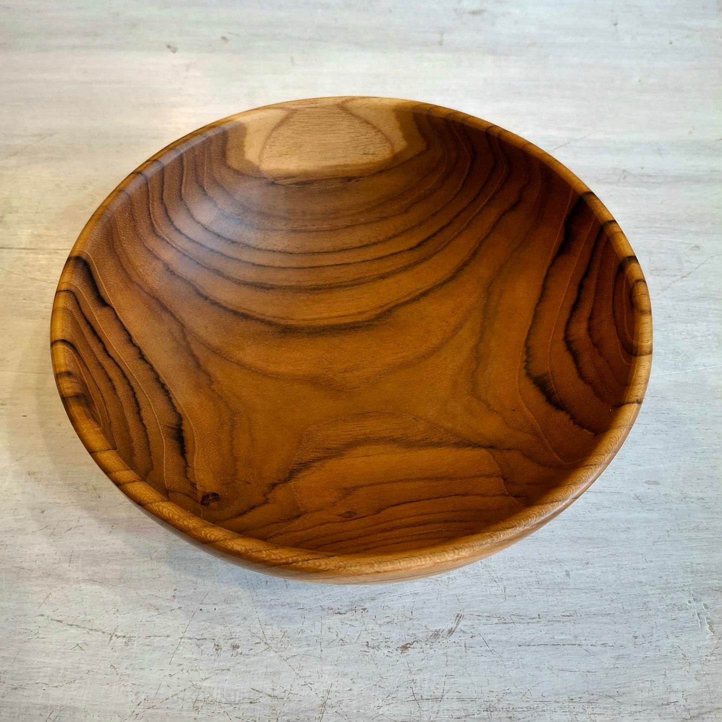 Ciotola in legno teak naturale