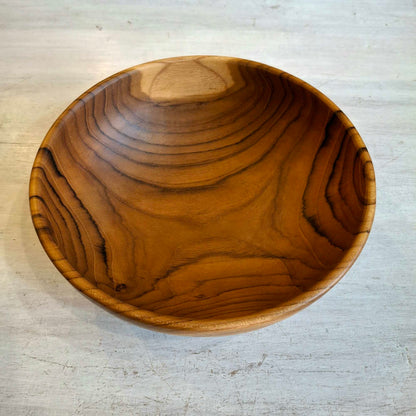Ciotola in legno teak naturale