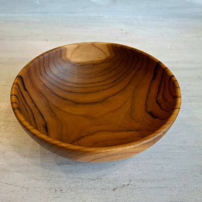 Ciotola in legno teak naturale
