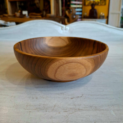 Ciotola in legno teak naturale