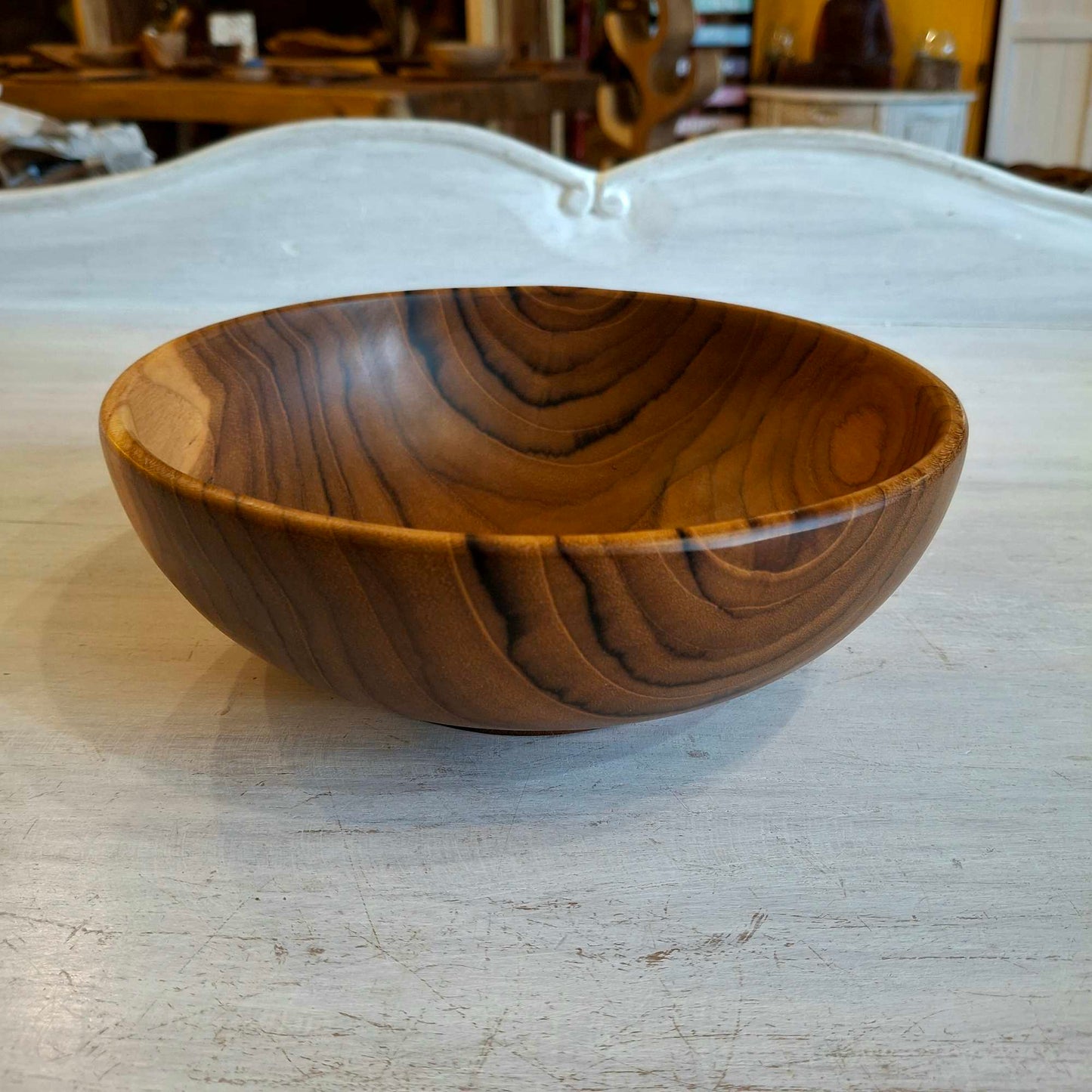 Ciotola in legno teak naturale