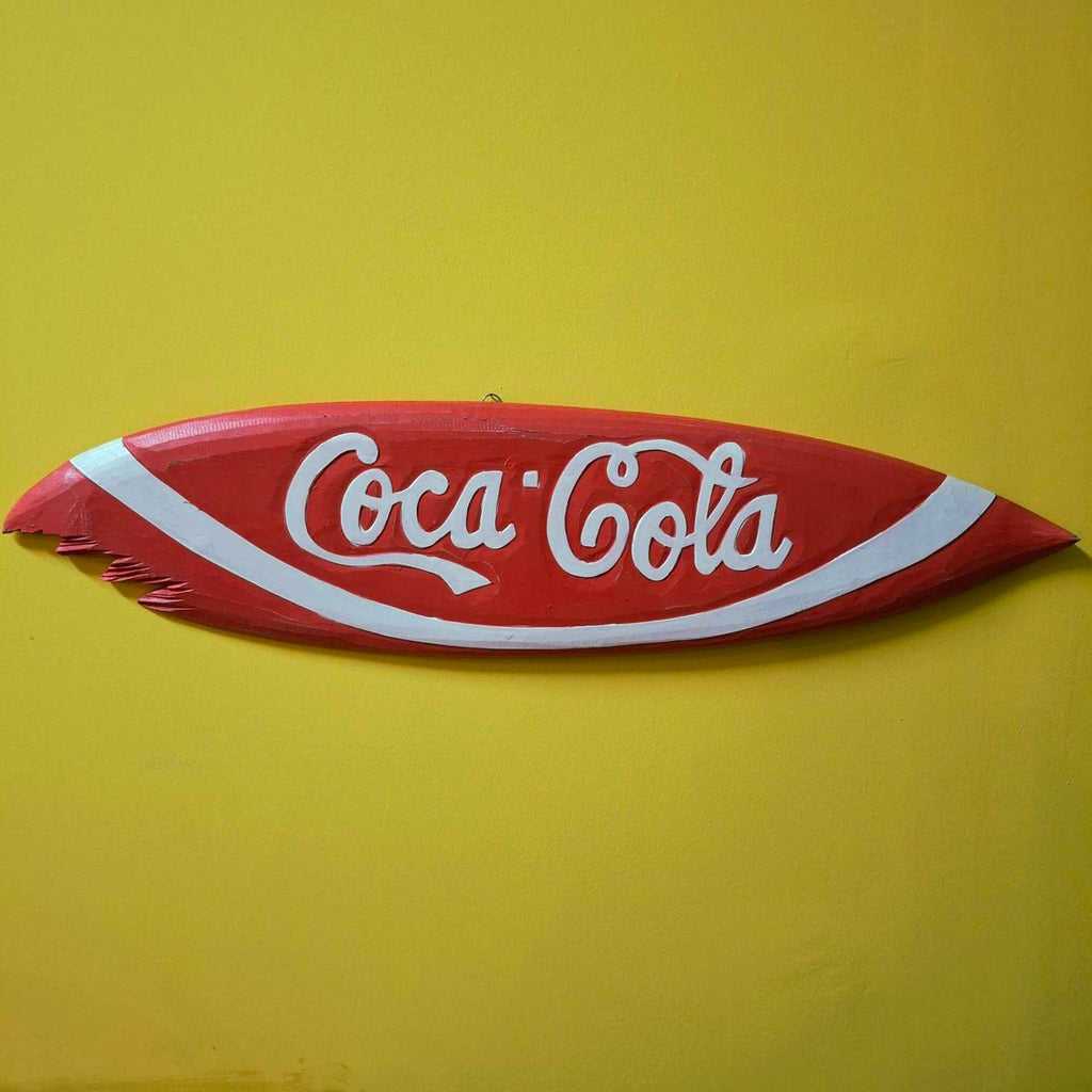 Tavola surf Coca Cola decorazione stile etnico
