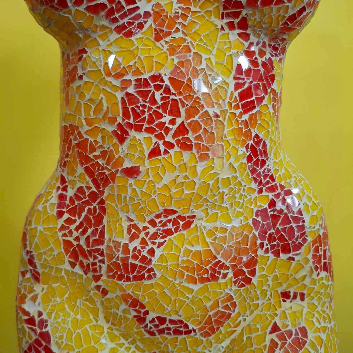 Lampada etnica busto di venere abatjour in vetro