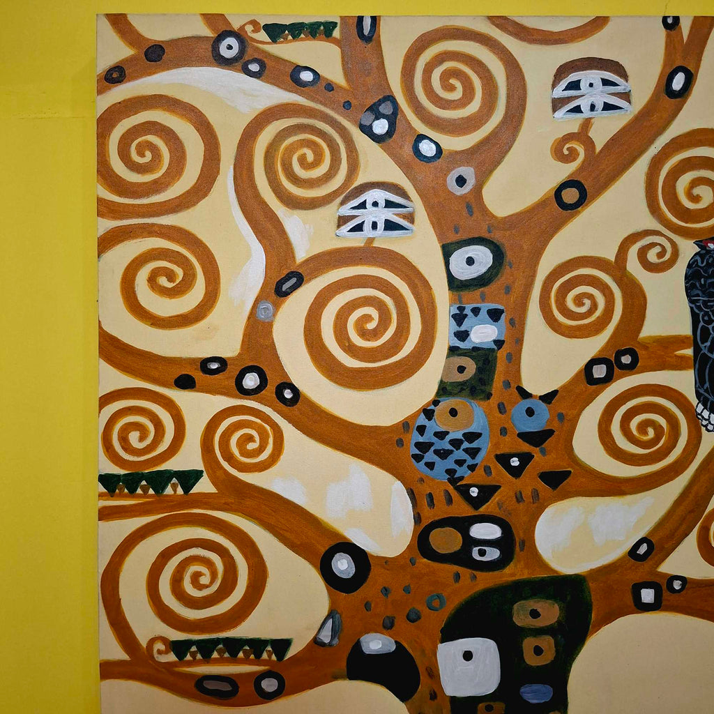 Quadro albero della vita di Gustav klimt ad olio
