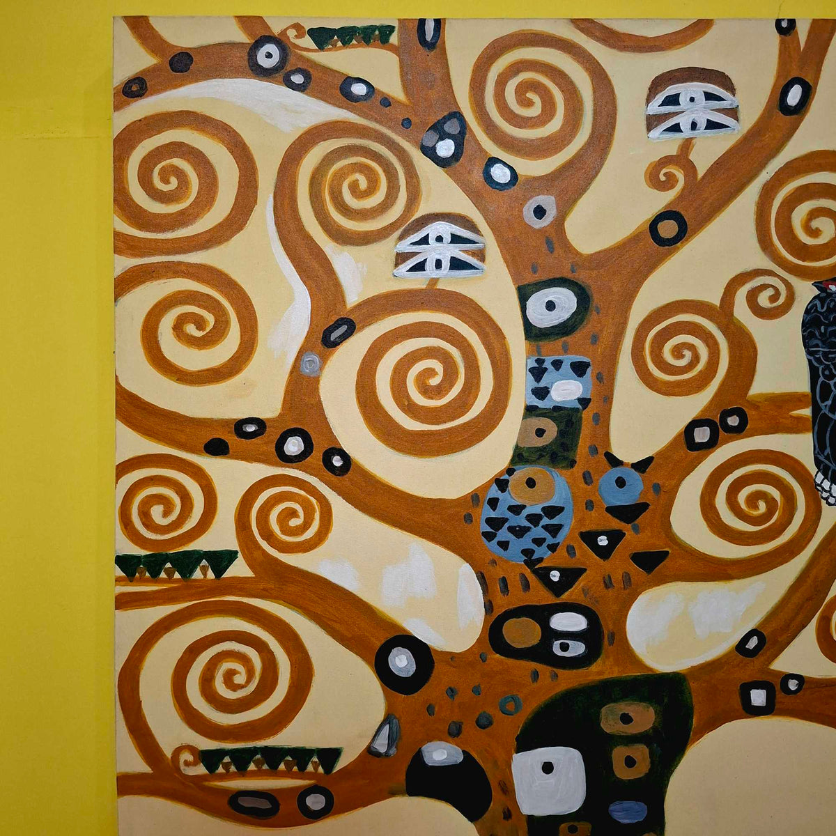 Quadro albero della vita di Gustav klimt ad olio