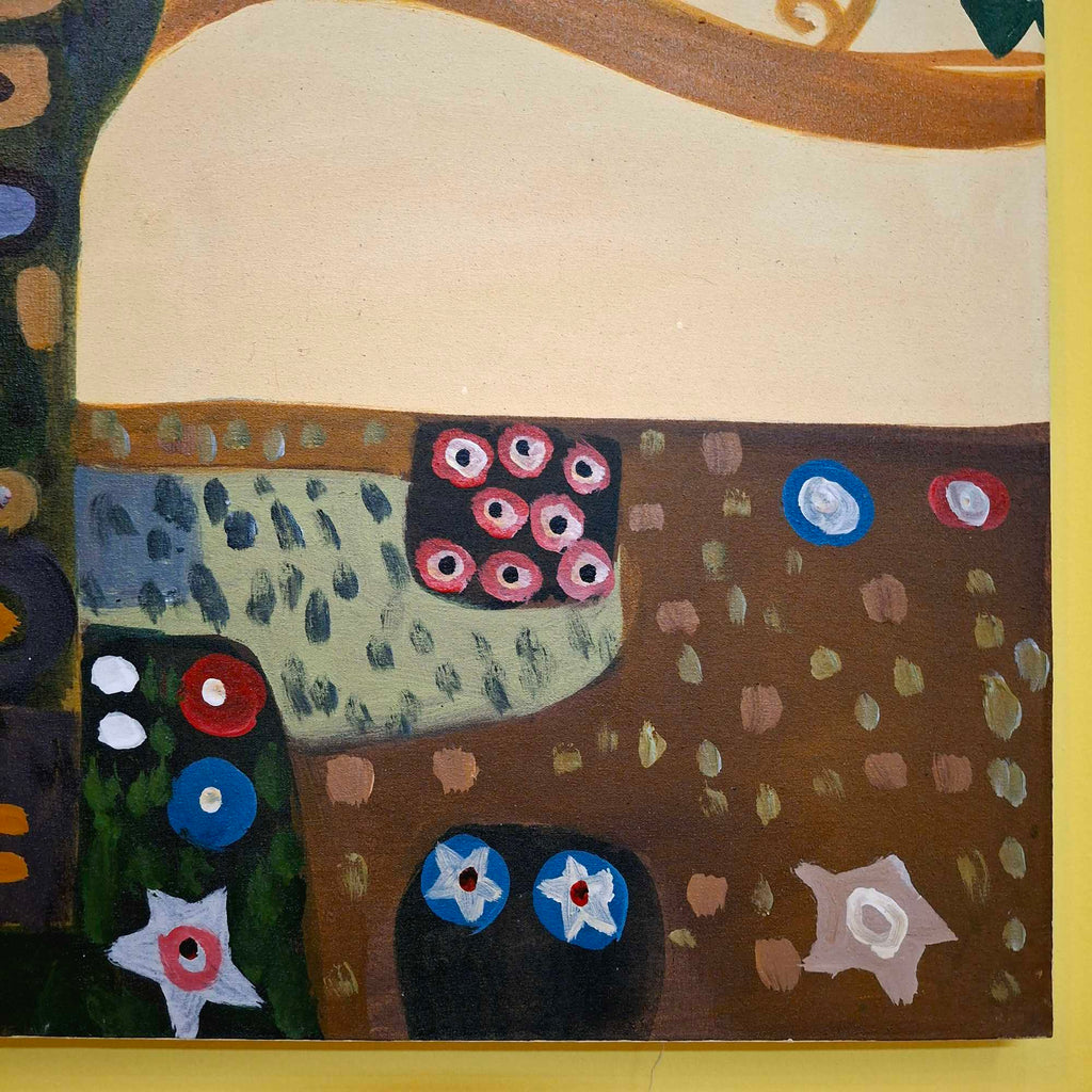 Quadro albero della vita di Gustav klimt ad olio