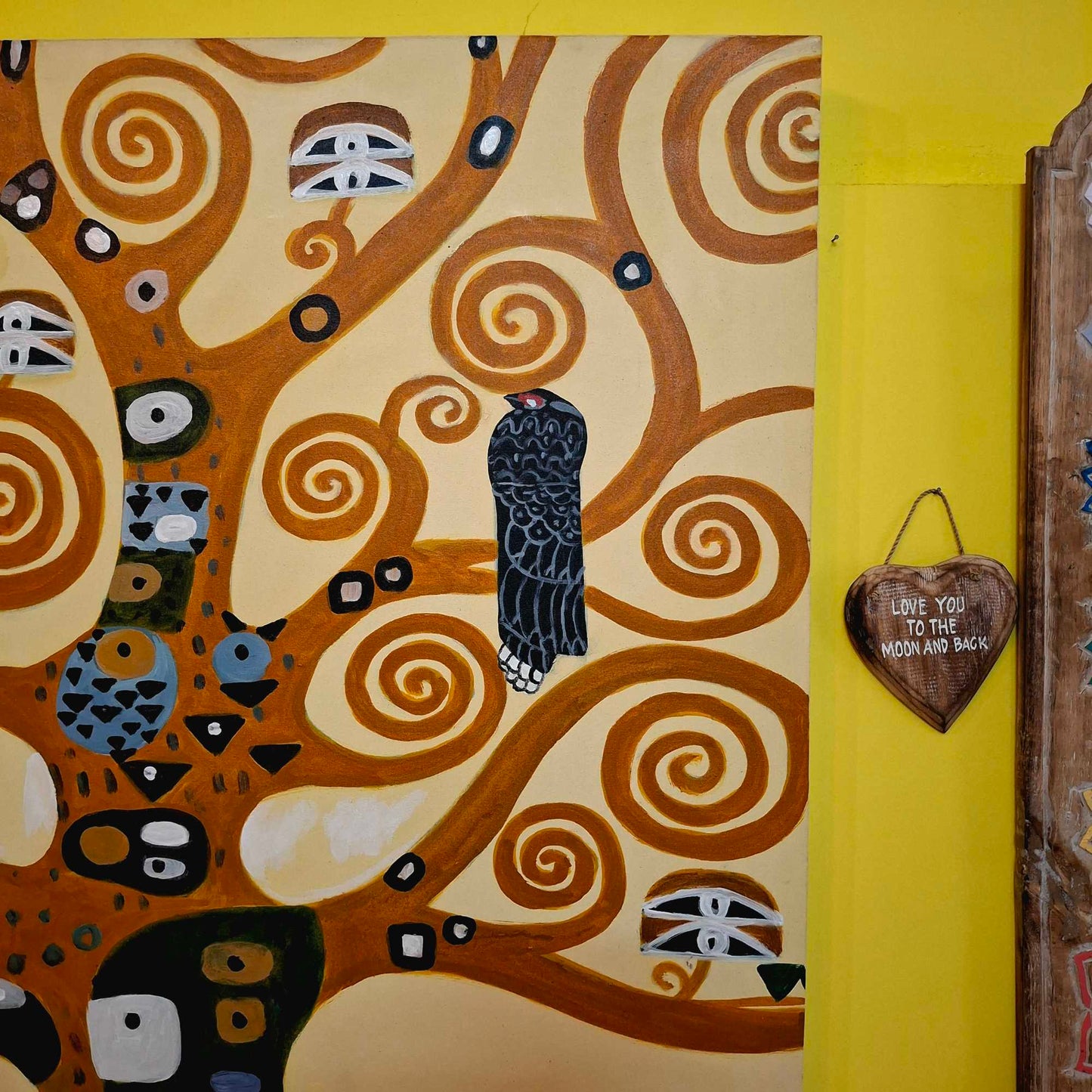 Copia d' autore l' albero della vita di Gustav klimt