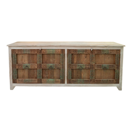 Credenza Bali in legno teak shabby chic