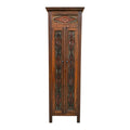 Credenza etnica armadio a colonna  in legno teak - ETNICBAY