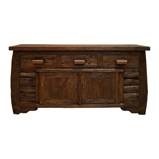 Credenza etnica linea Flintstones porta tv rustico